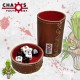 Leather Elf Dice Cup with lid